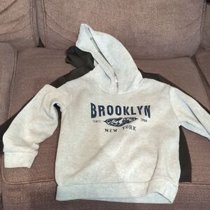 Brooklyn Kids Gray Hoodie Los Angeles Kids Hoodie